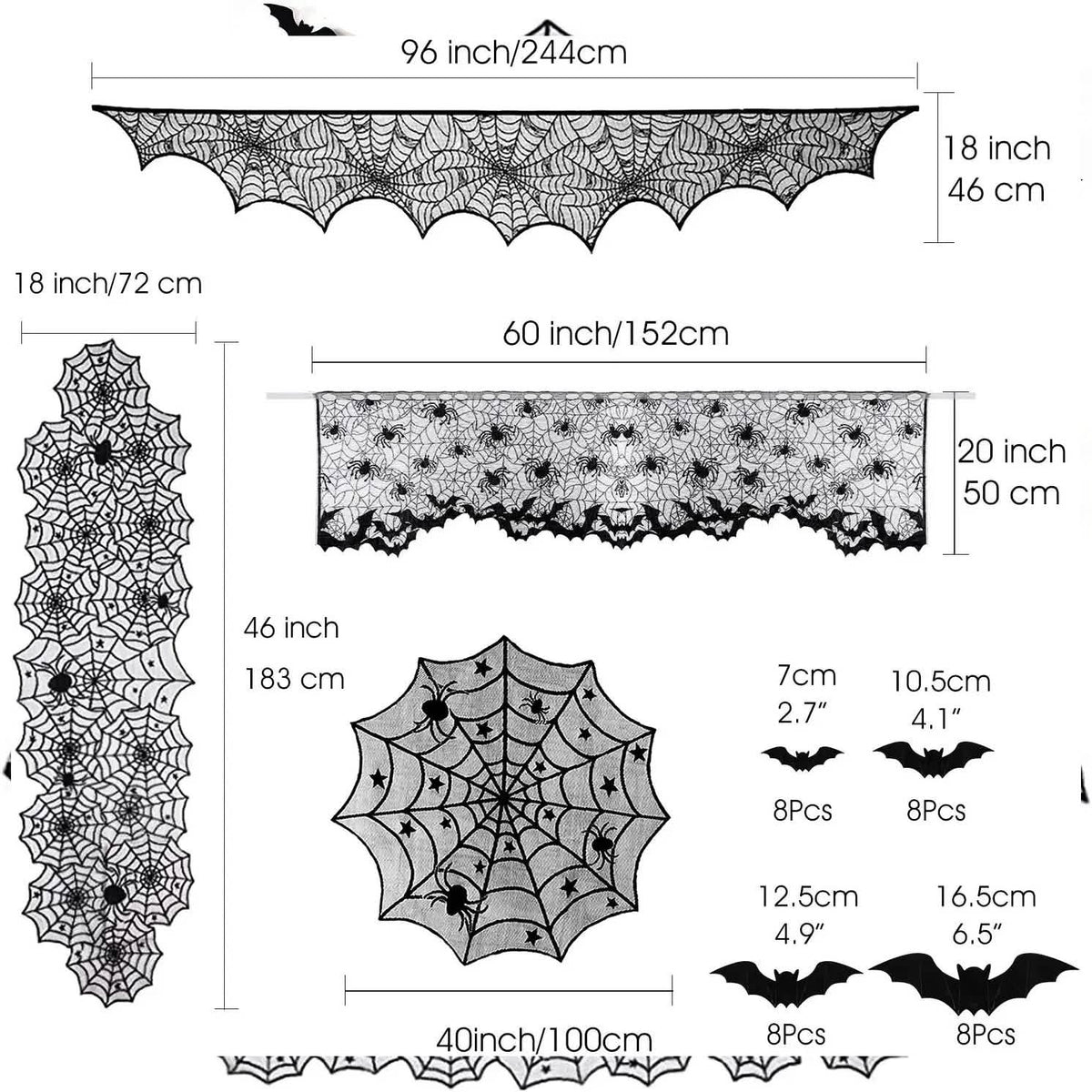 Halloween Decoration Set — 36 Pieces — product image 2