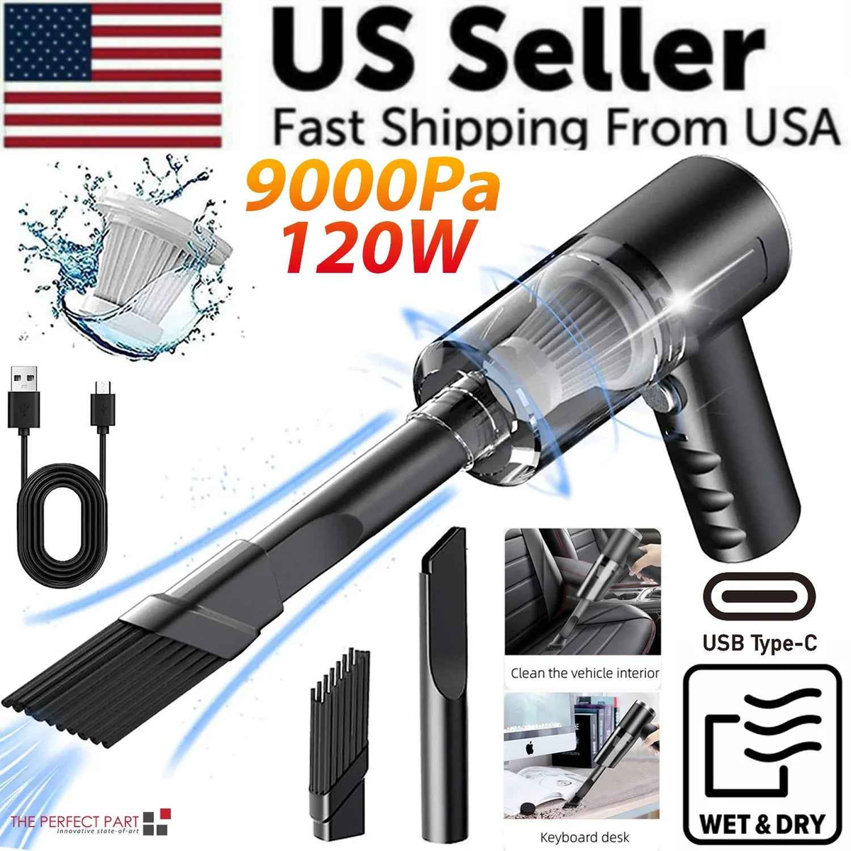 120W Cordless Handheld Car Vacuum
