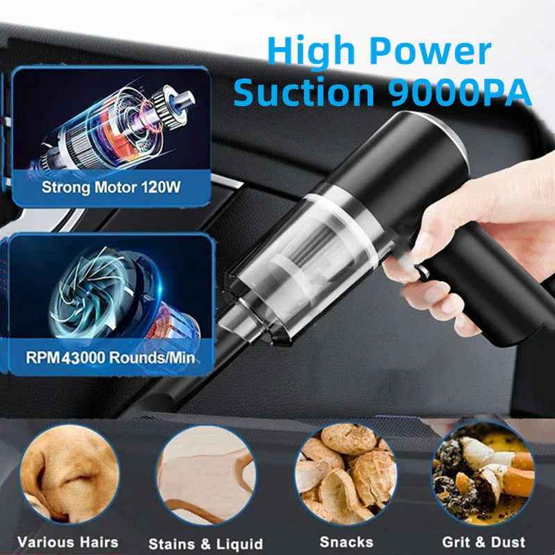 120W Cordless Handheld Car Vacuum