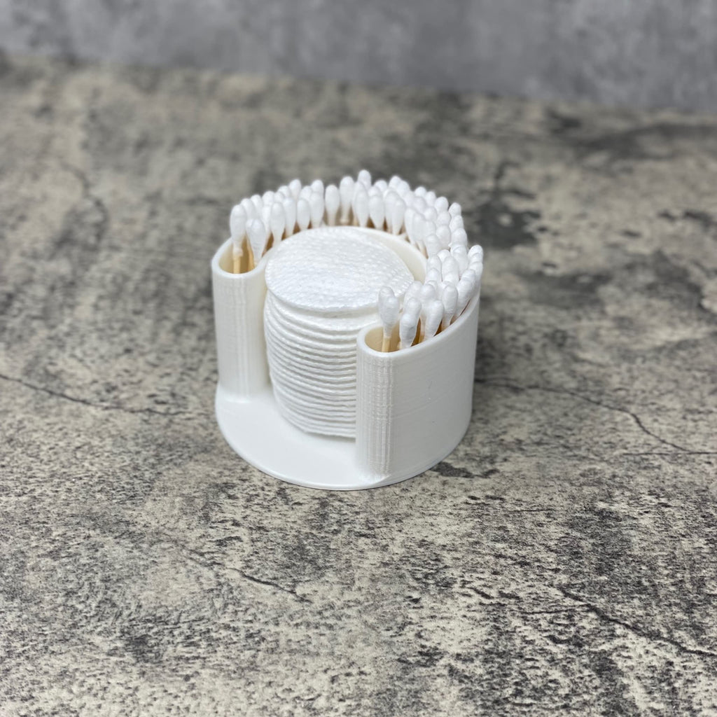 Cotton Swab & Pad Organizer