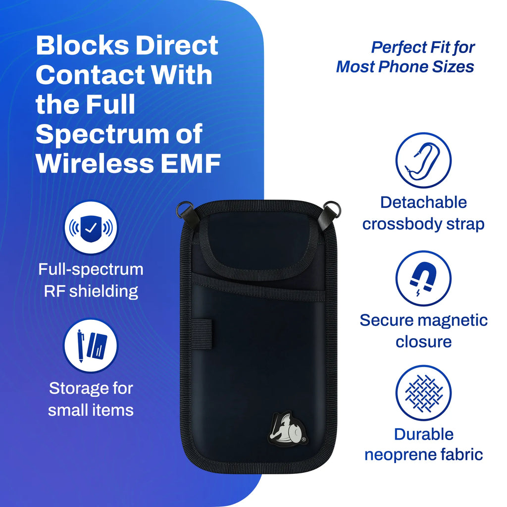 DefenderShield Phone Carry Pouch — Crossbody & Belt