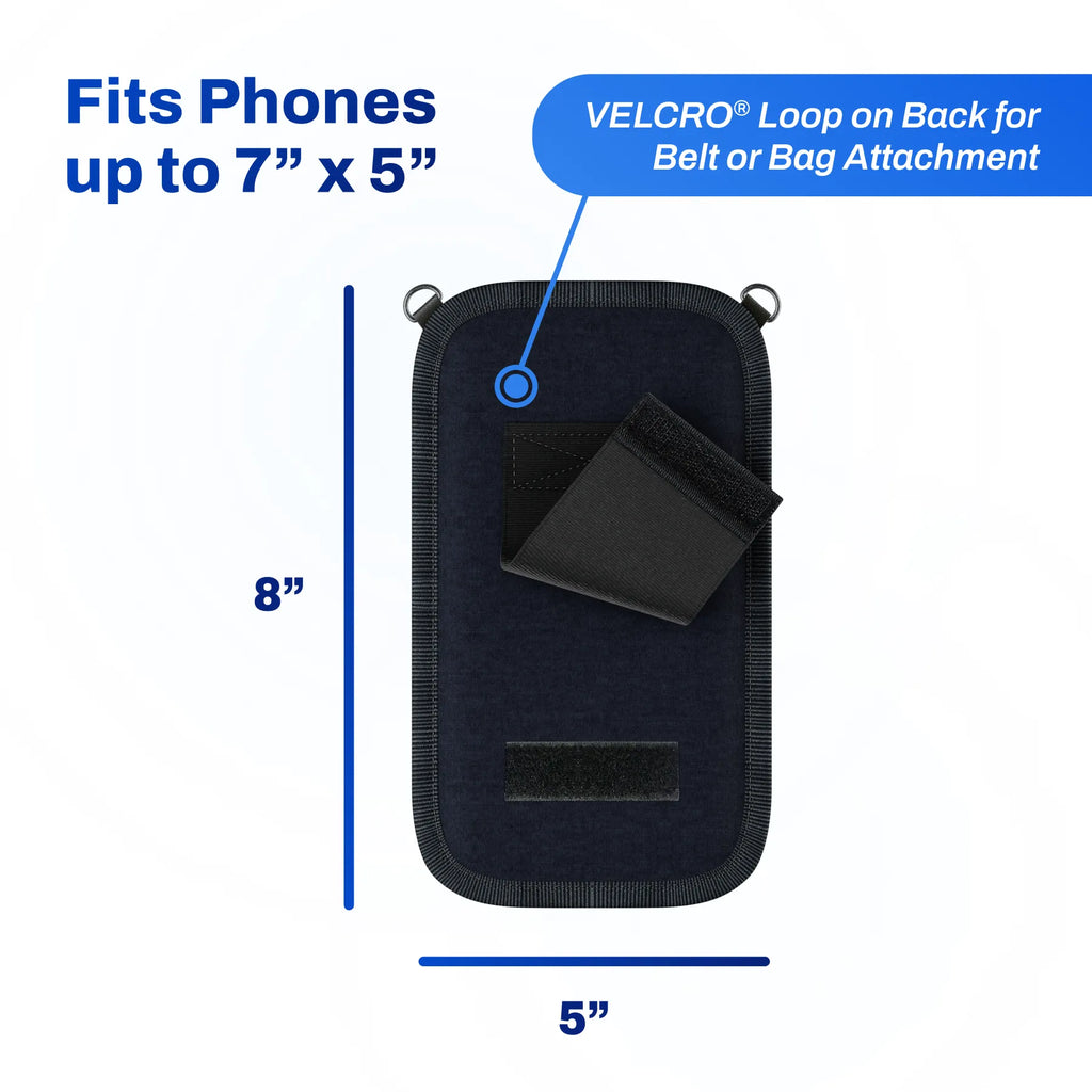 DefenderShield Phone Carry Pouch — Crossbody & Belt