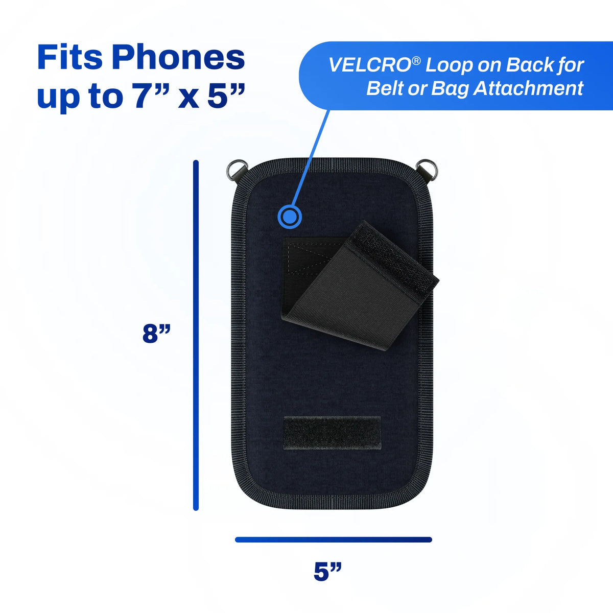 DefenderShield Phone Carry Pouch — Crossbody & Belt