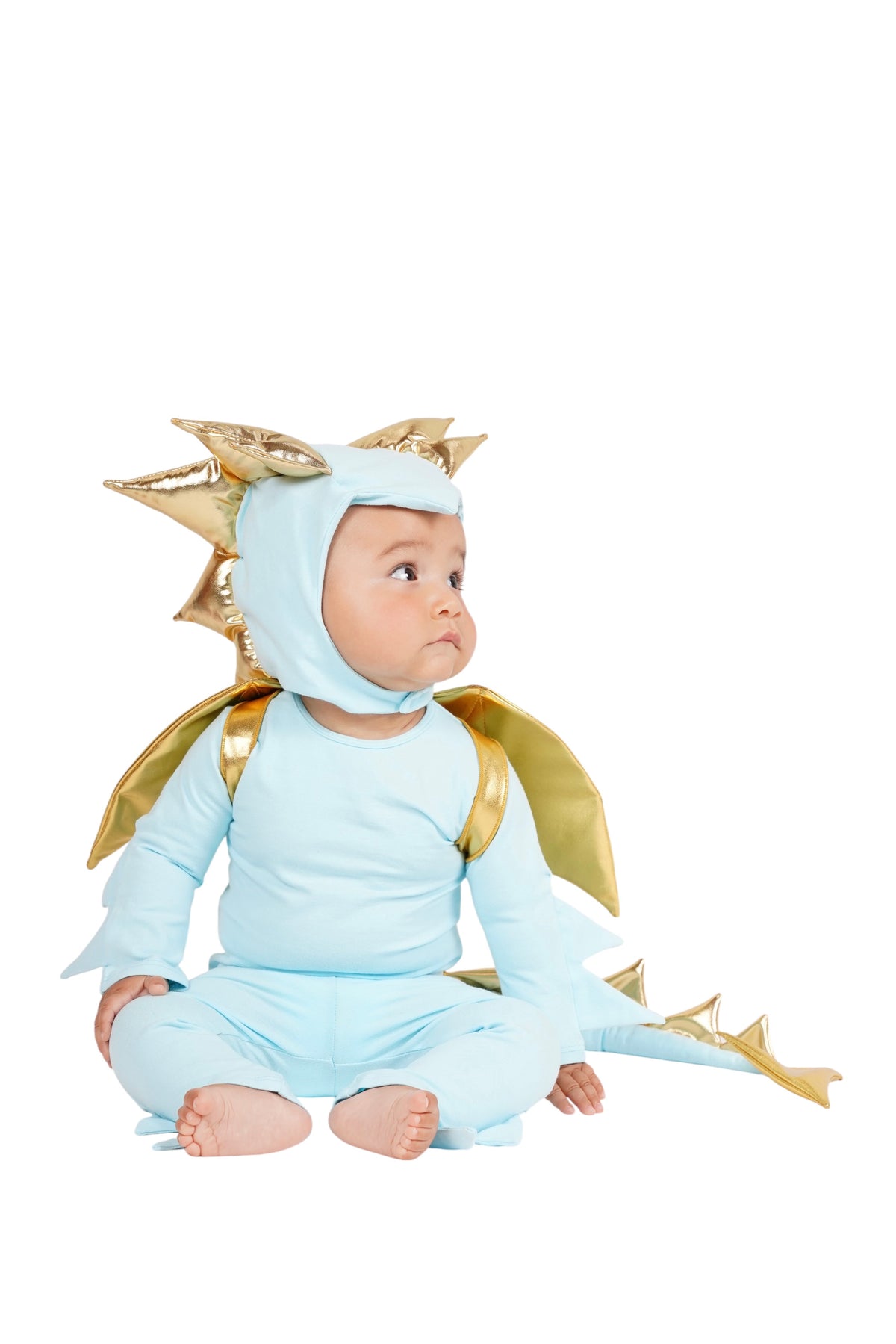 Sky Blue Dragon Pajama Costume — product image 7