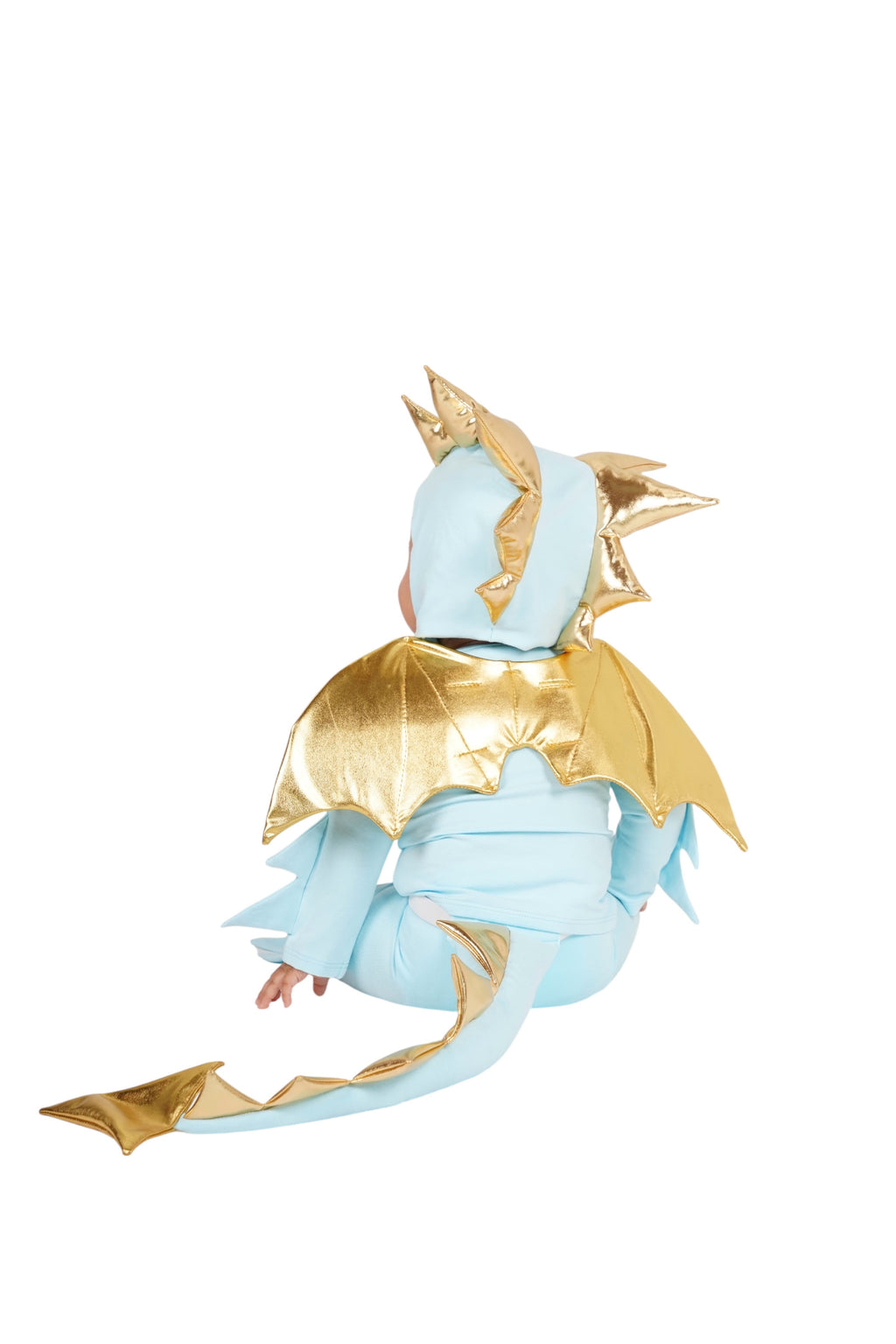 Sky Blue Dragon Pajama Costume — product image 4
