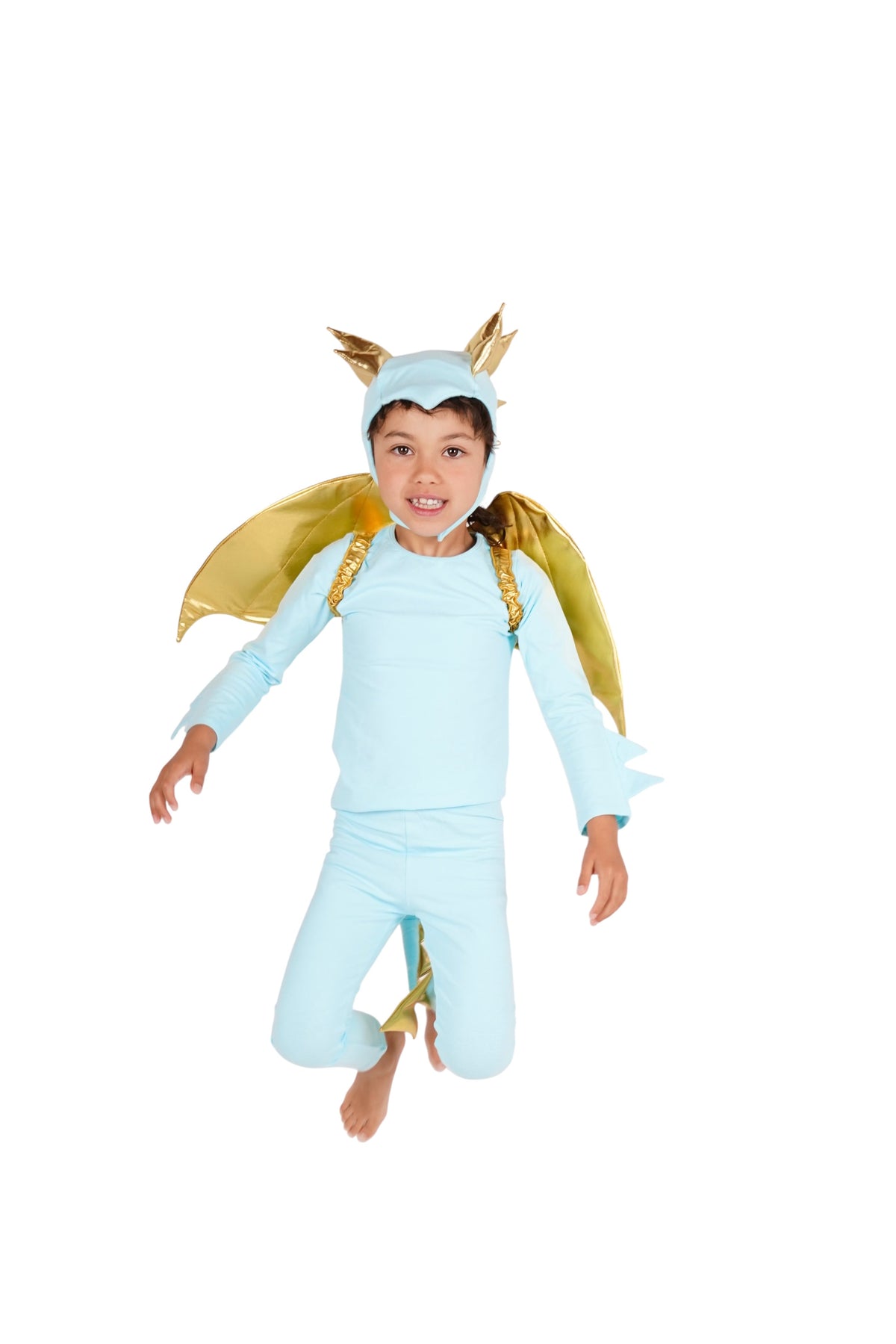 Sky Blue Dragon Pajama Costume — product image 6