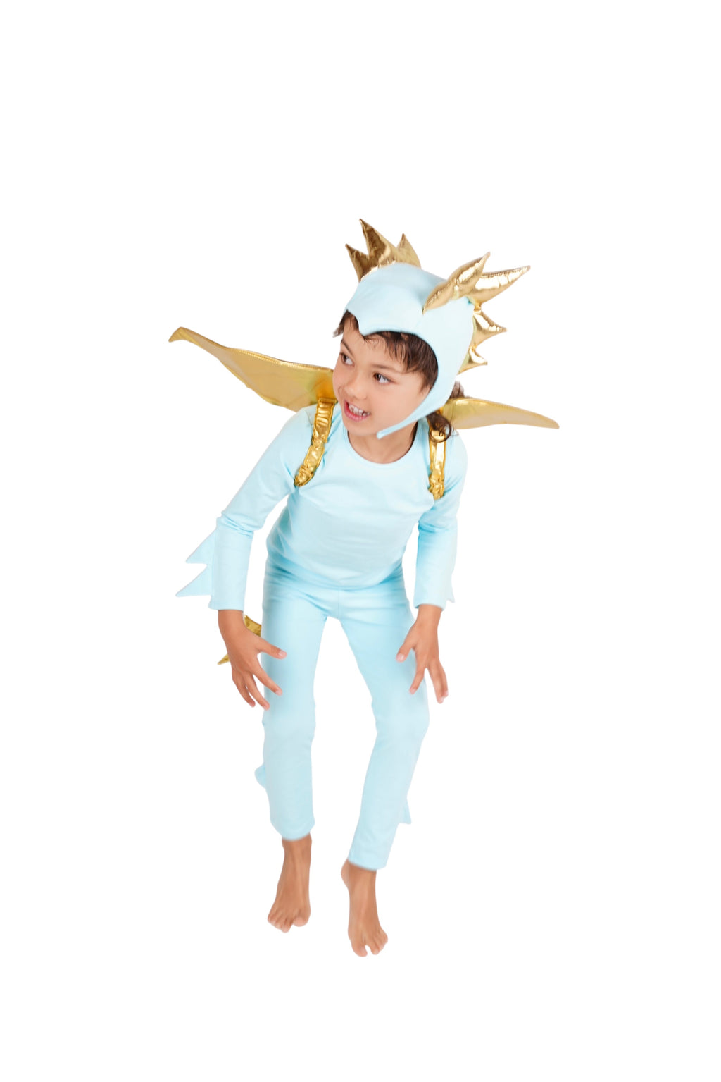 Sky Blue Dragon Pajama Costume — product image 9