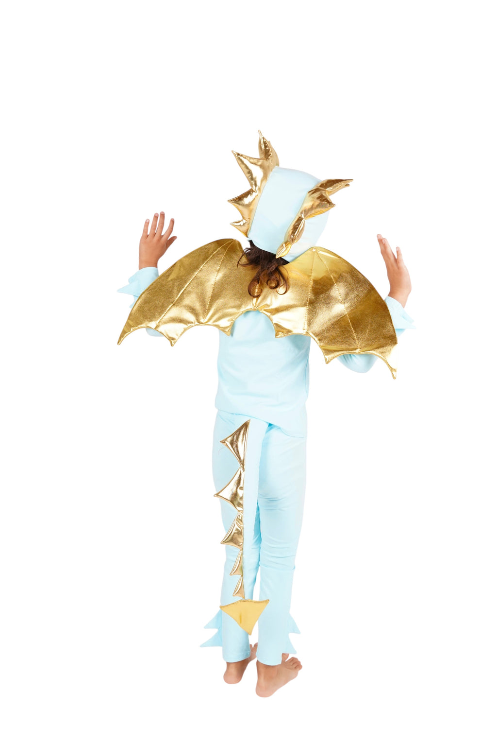 Sky Blue Dragon Pajama Costume — product image 8