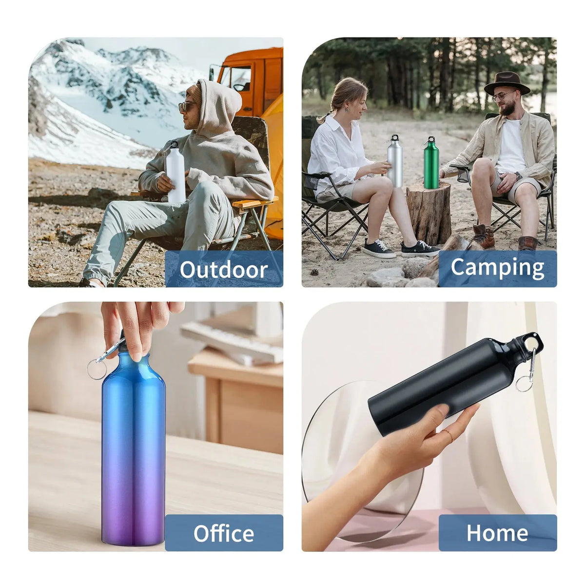 750 mL Aluminum Water Bottle