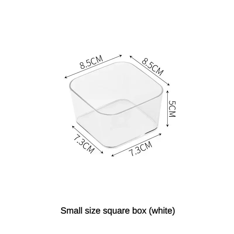 Clear Drawer Organizer Set