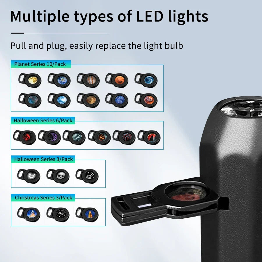 USB Halloween Projection Night Light — product image 2