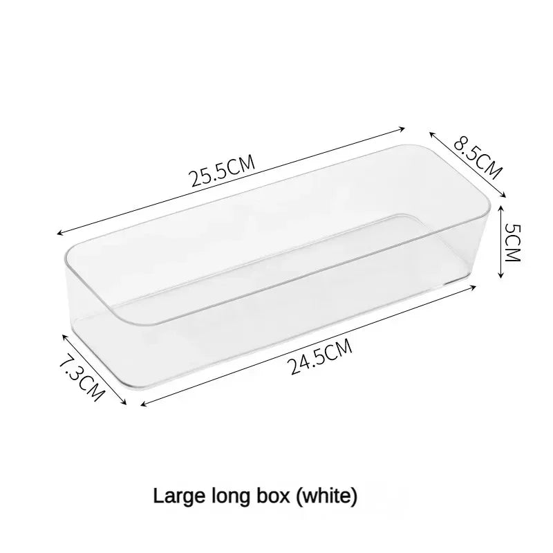 Clear Drawer Organizer Set