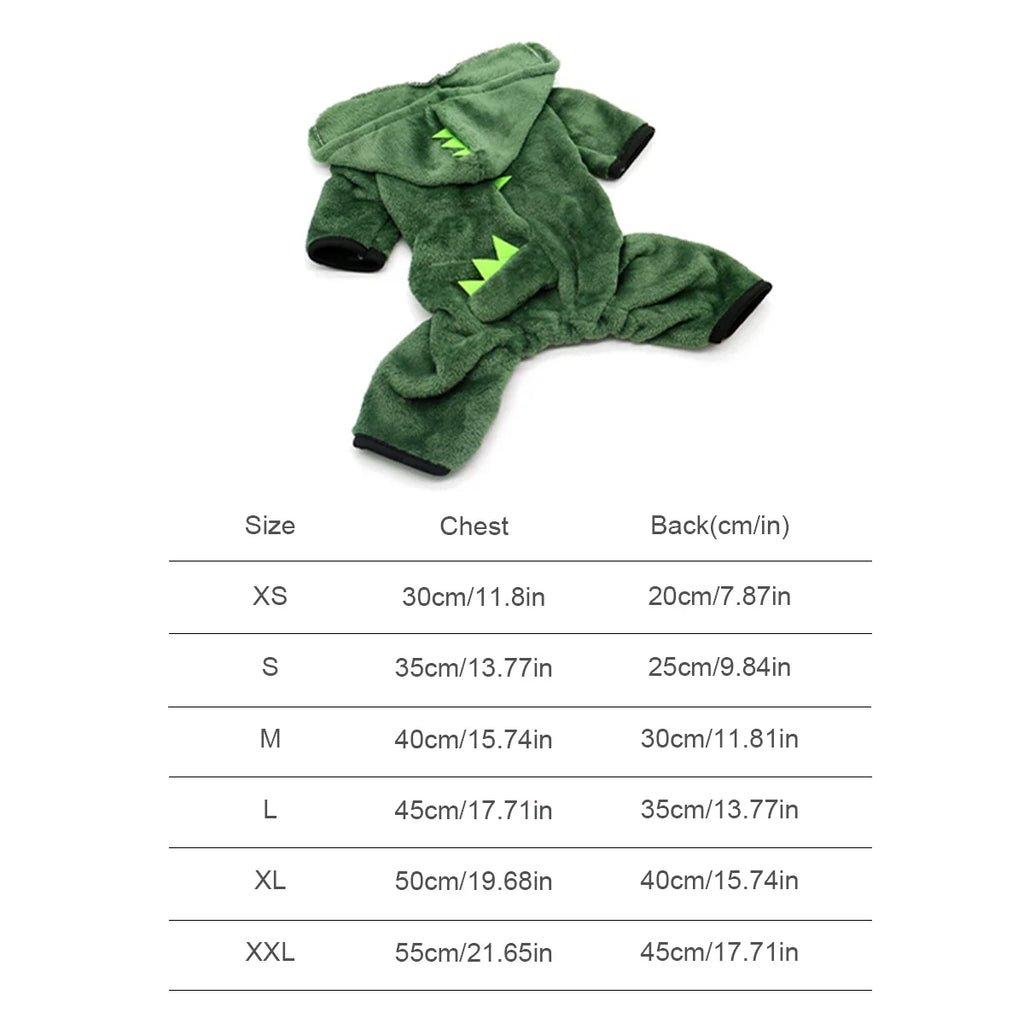 Dinosaur Pet Costume Hoodie — product image 5