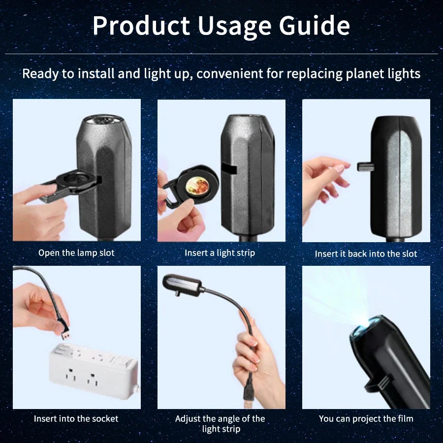 USB Halloween Projection Night Light — product image 4