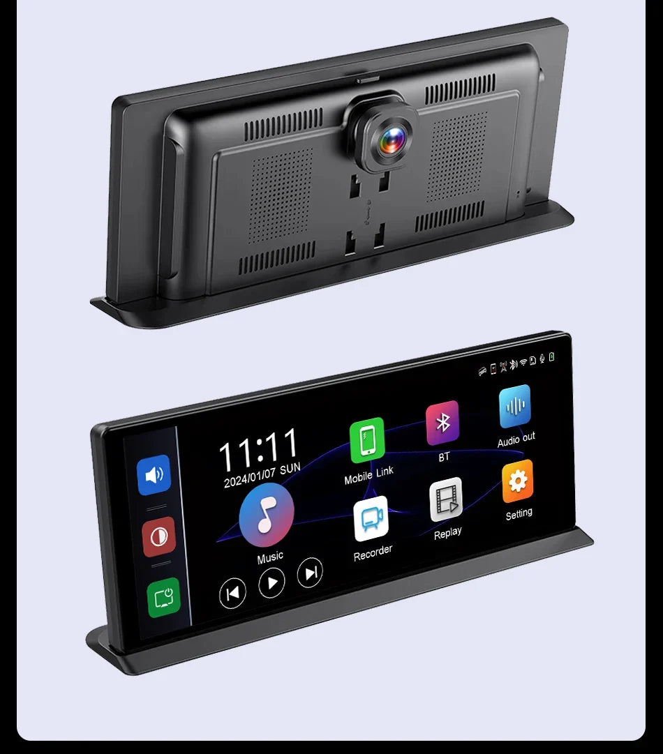 Portable Wireless CarPlay & Android Auto Screen