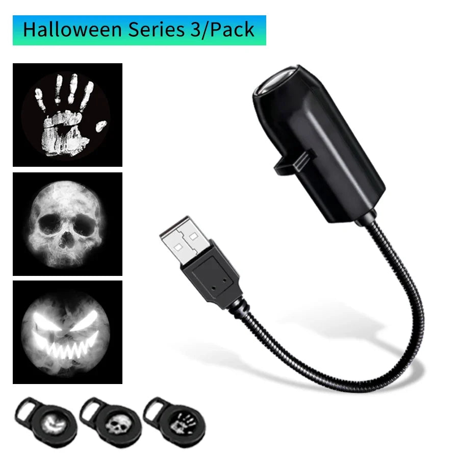 USB Halloween Projection Night Light — product image 10