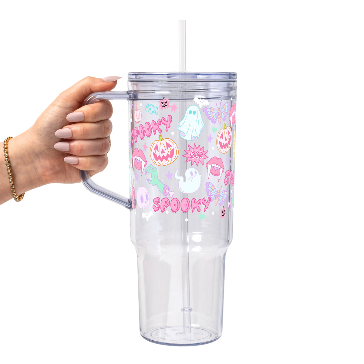 Pastel Pink Halloween Cups & Mugs — product image 7