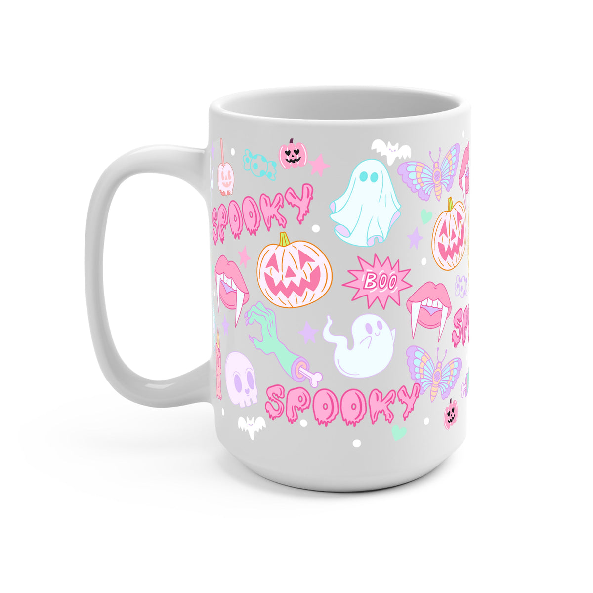 Pastel Pink Halloween Cups & Mugs — product image 8