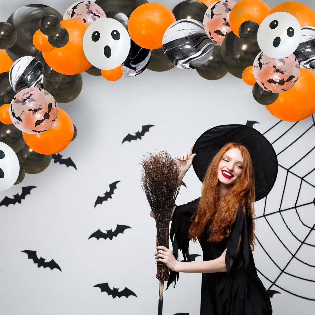 Halloween Balloon Garland Kit — Black & Orange — product image 8