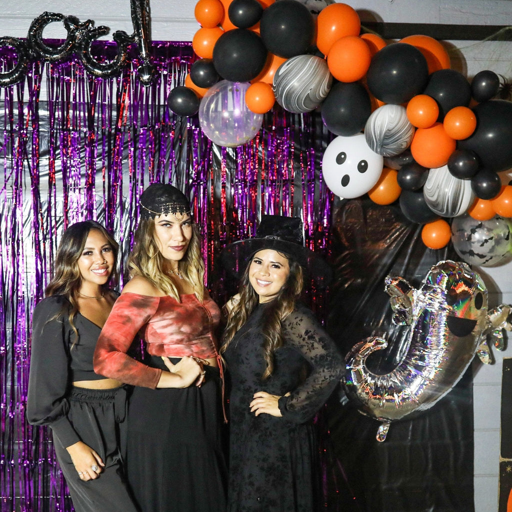 Halloween Balloon Garland Kit — Black & Orange — product image 6