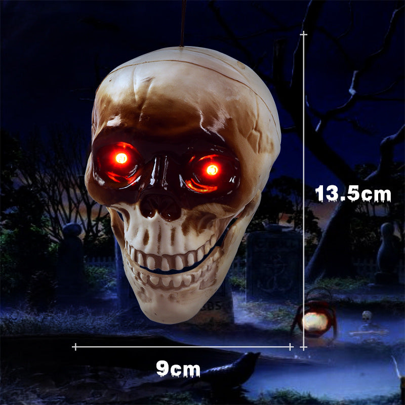 Animated Halloween Skull Decoration — product image 8