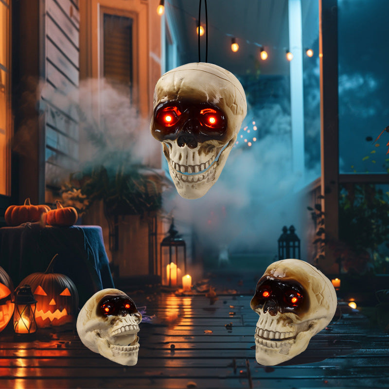 Animated Halloween Skull Decoration — product image 2