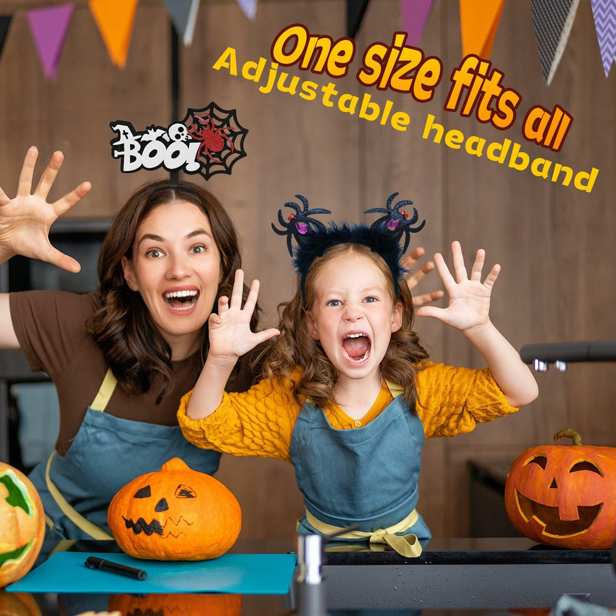 Halloween Spider Headbands — 2 Pack — product image 5